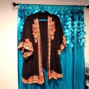 Chic soul plus size kimono